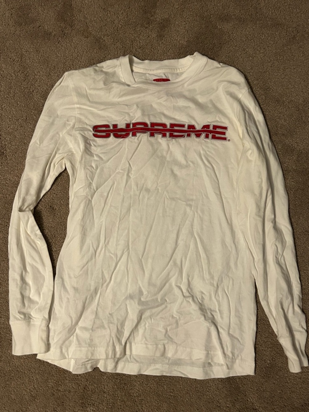 Supreme long sleeve tee